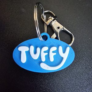 Custom Bluey / Bingo Dog Tag